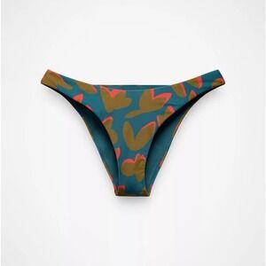 Prana Lahari Classic Bottom Mid Rise Indo Disco Chlorine Resist Quick Dry Size L